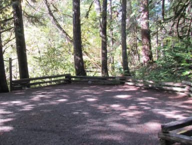 Large tent area