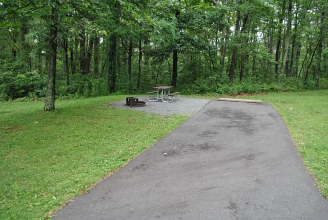 Mathews Arm Campground – Site A104