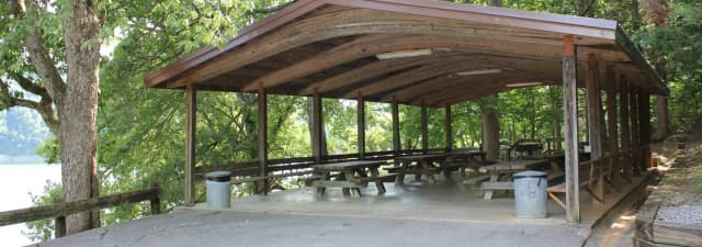 Site P001, Group Picnic Shelter