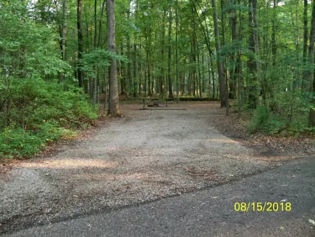 Loop ASPE · Site A073 at Mill Creek Camping (Berlin Lake)