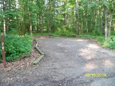 Loop OAK · Site O28 at Mill Creek Camping (Berlin Lake)