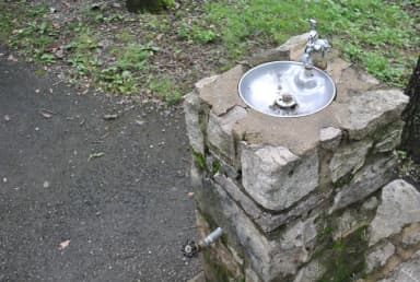 Mathews Arm Campground Water Fountain and Spigot