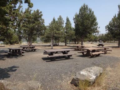 Willow Group Campsite at South Shore Group Campground at Haystack Reservoir