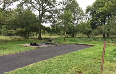 Reserve-able campsite B117