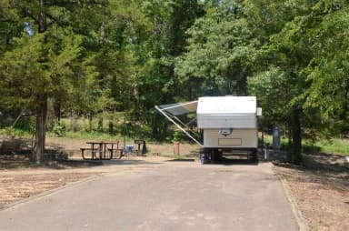 De Queen Lake Pine Ridge Park Campsite # 40