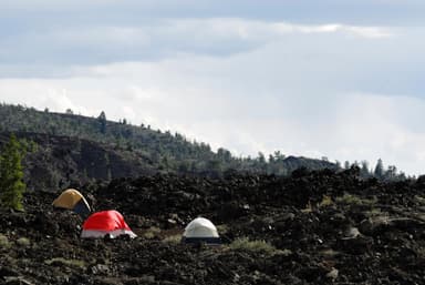 Tents at the Campground
