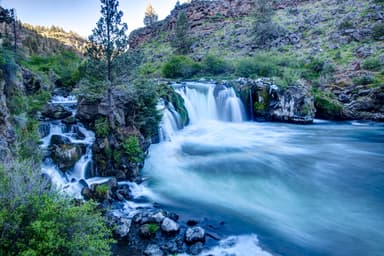 Steelhead Falls on the Deschutes River