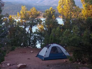 MUSTANG RIDGE CAMPGROUND tent