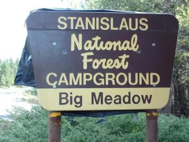 BIG MEADOW STANISLAUS NATL FS