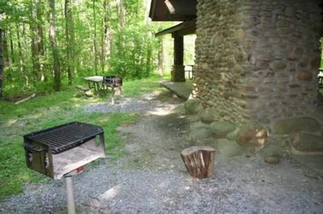 GREENBRIER PICNIC PAVILION grill