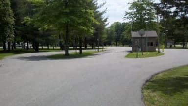 Dam West Campground entrance