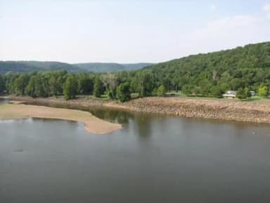 DAM SITE (FORT GIBSON LAKE)
