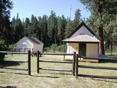 Murderers Creek Guard Station - Front View