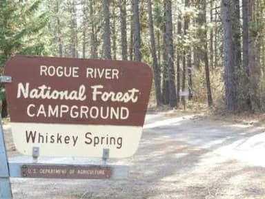 WHISKEY SPRINGS CAMPGROUND