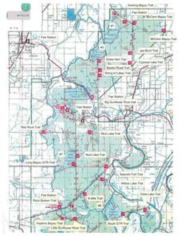 DELTA NATIONAL FOREST - CAMPING