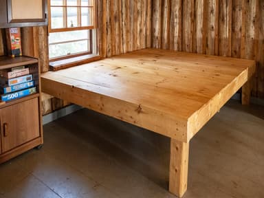 Wooden Bed