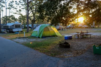 Fort Pickens Tent Camping