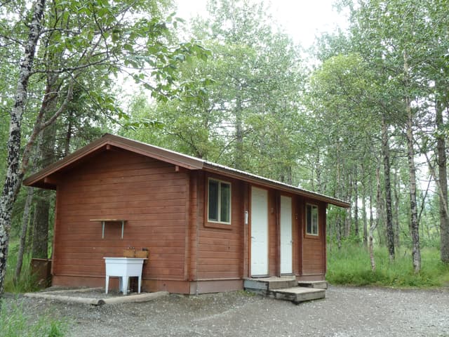 Food and Gear Cache at Brooks Camp Campground