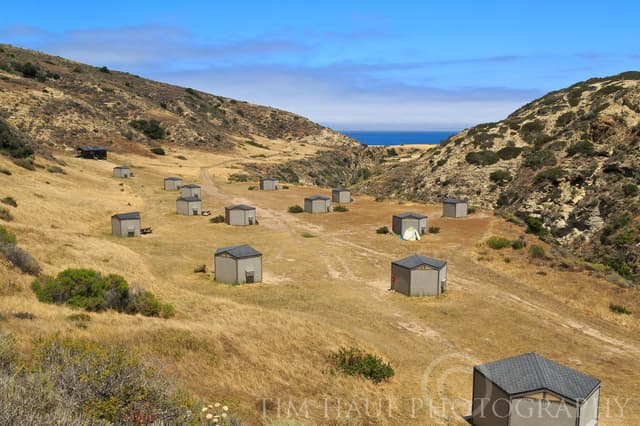 Santa Rosa Island Campground by Tim Hauf