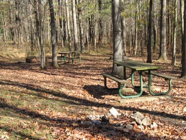 Rocky Springs Campground in Autumn