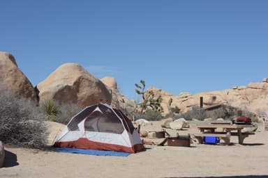 Campsite at Hidden Valley