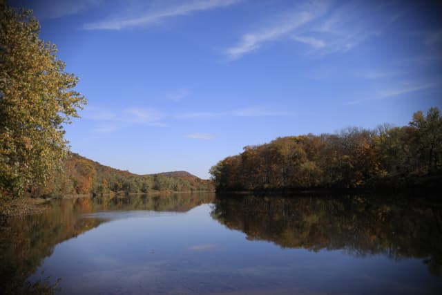 Bushkill Boat Launch - Autumn - J. Grier