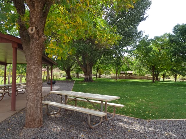 Capitol Reef Group Campsite