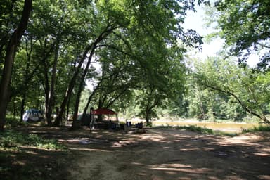 Riverside Campsite at Bay Creek Campground