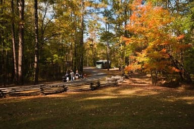 Jeff Busby Campground in Fall