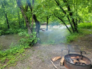 Deep Creek Campground Fire Ring