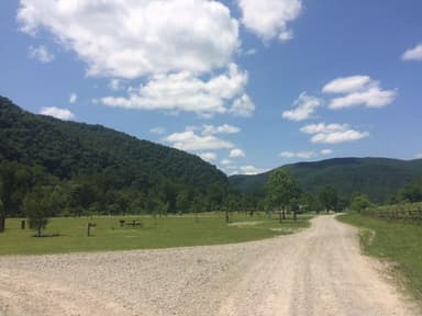 Meadow Creek Campground Entrance