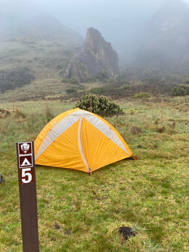 Hōlua group campsite 5