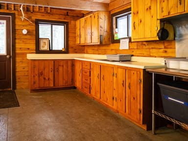 Kitchen at Big Spring Brook Hut