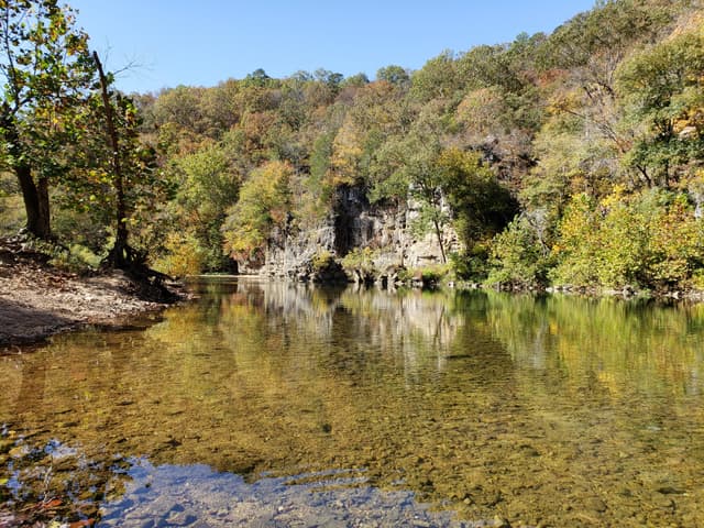 Blue Spring from Across the Jacks Fork