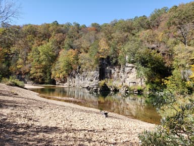 Blue Spring from Opposing Gravel Bar