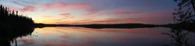 Sunset., filed by the agency against 3 campsites at Kenai National Wildlife Refuge Cabins