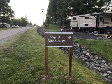 Loop B, filed by the agency against 10 campsites at Battle Run