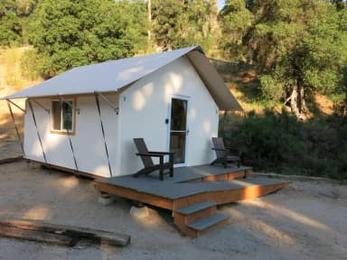 Pinnacles Tent Cabins, filed by the agency against 2 campsites at Pinnacles Campground