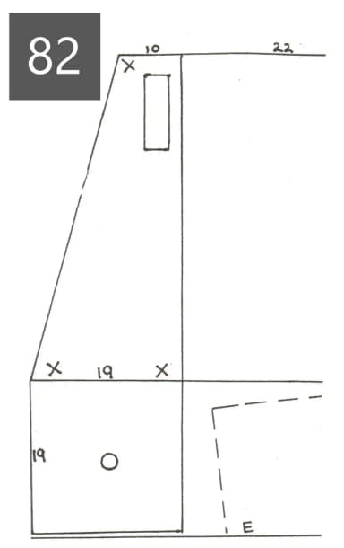 Site #82 Layout, Lower · Site 82 at D.H. Day Campground