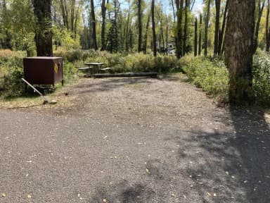Site 323, Loop F, filed by the agency against 2 campsites at Gros Ventre Campground