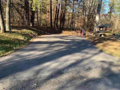 A blacktop pad., filed by the agency against 2 campsites at Wilderness Road Campground
