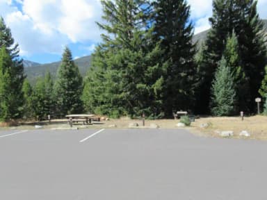 Site 47 next to Site 46, filed by the agency against 2 campsites at Rocky Mountain National Park Timber Creek Campground