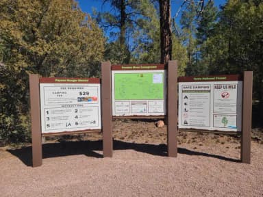 Houston Mesa Campground, filed by the agency against 2 campsites at Houston Mesa