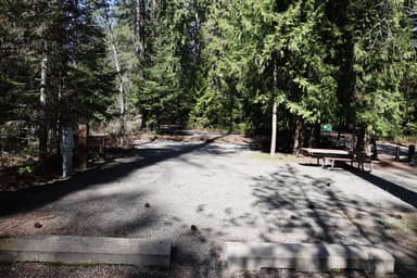 A photo of Site 030, filed by the agency against 2 campsites at Riley Creek